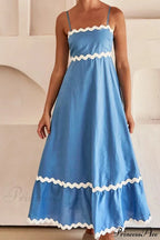 New Fashion Sexy Strapless Strap Women Long Boho Dress
