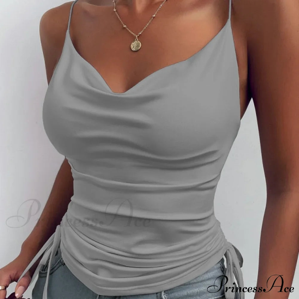 New Sexy Strap Basic Tops