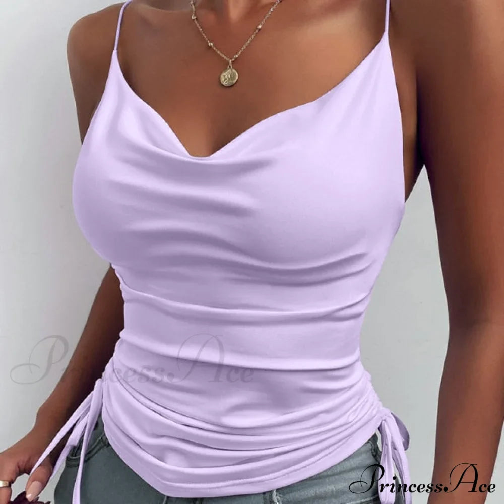 New Sexy Strap Basic Tops