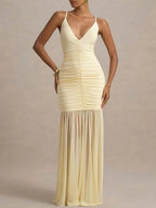 Nyla Backless Maxi Dress