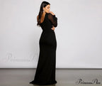 Odette Formal One Charming Shoulder Crepe Mermaid Dress