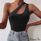 One Cutout Cami Shoulder Top