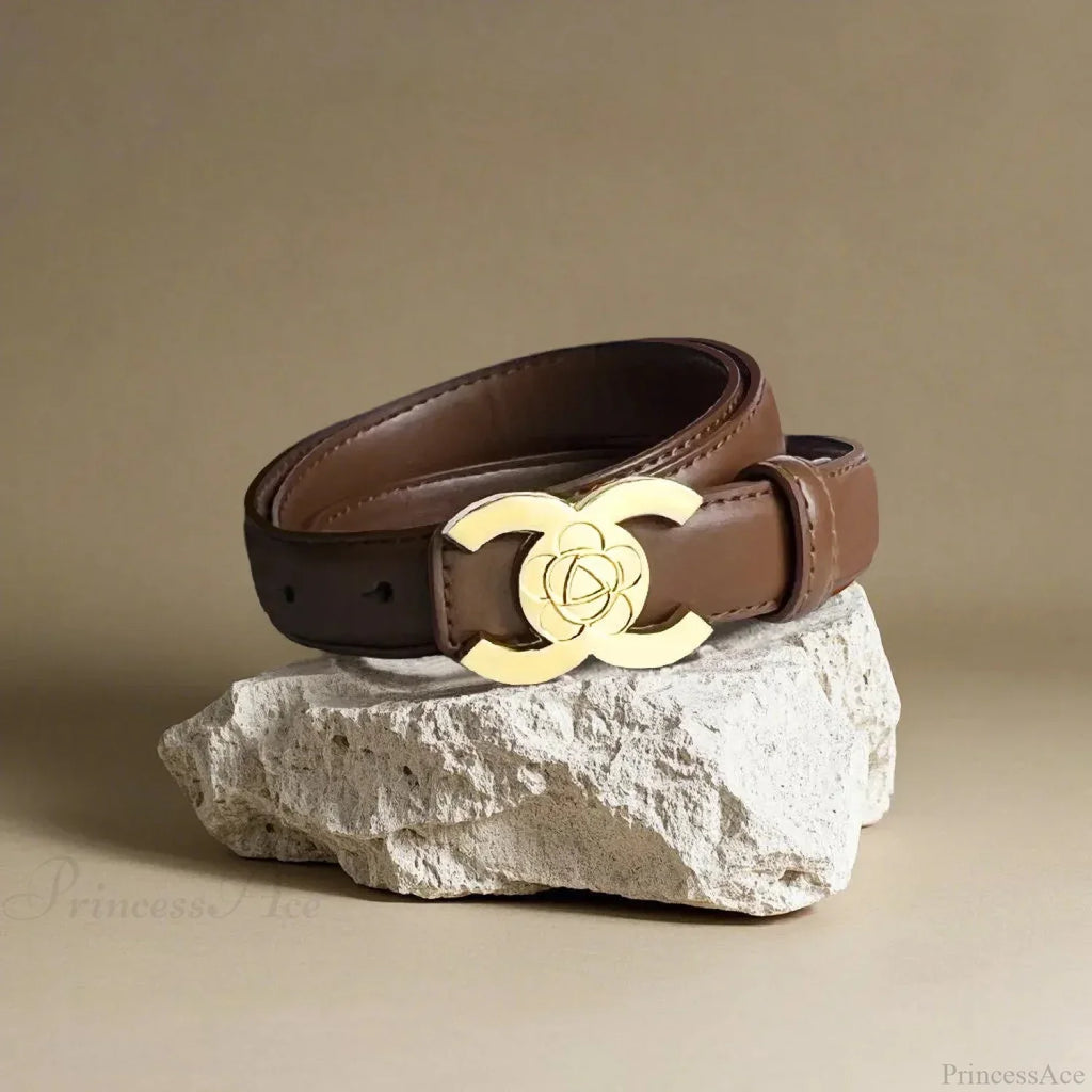 Opulent Gothic Designer Letter Belt