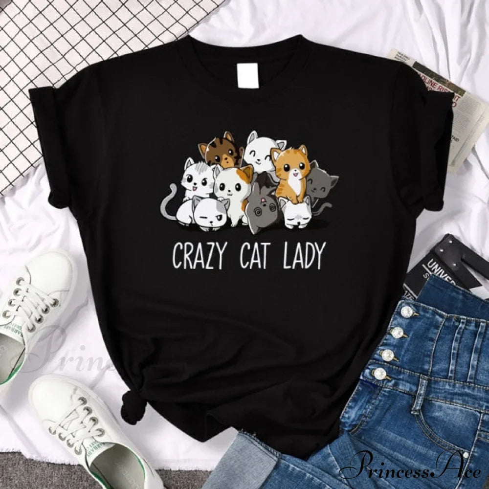 Oversize Fashion Clothing Funny Korean Style T-Shirts