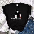 Oversize Fashion Clothing Funny Korean Style T-Shirts