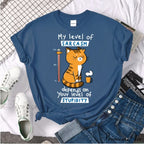 Oversize Fashion Clothing Funny Korean Style T-Shirts