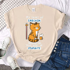 Oversize Fashion Clothing Funny Korean Style T-Shirts