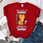 Oversize Fashion Clothing Funny Korean Style T-Shirts