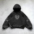Pattern Printing Casual Hoodie