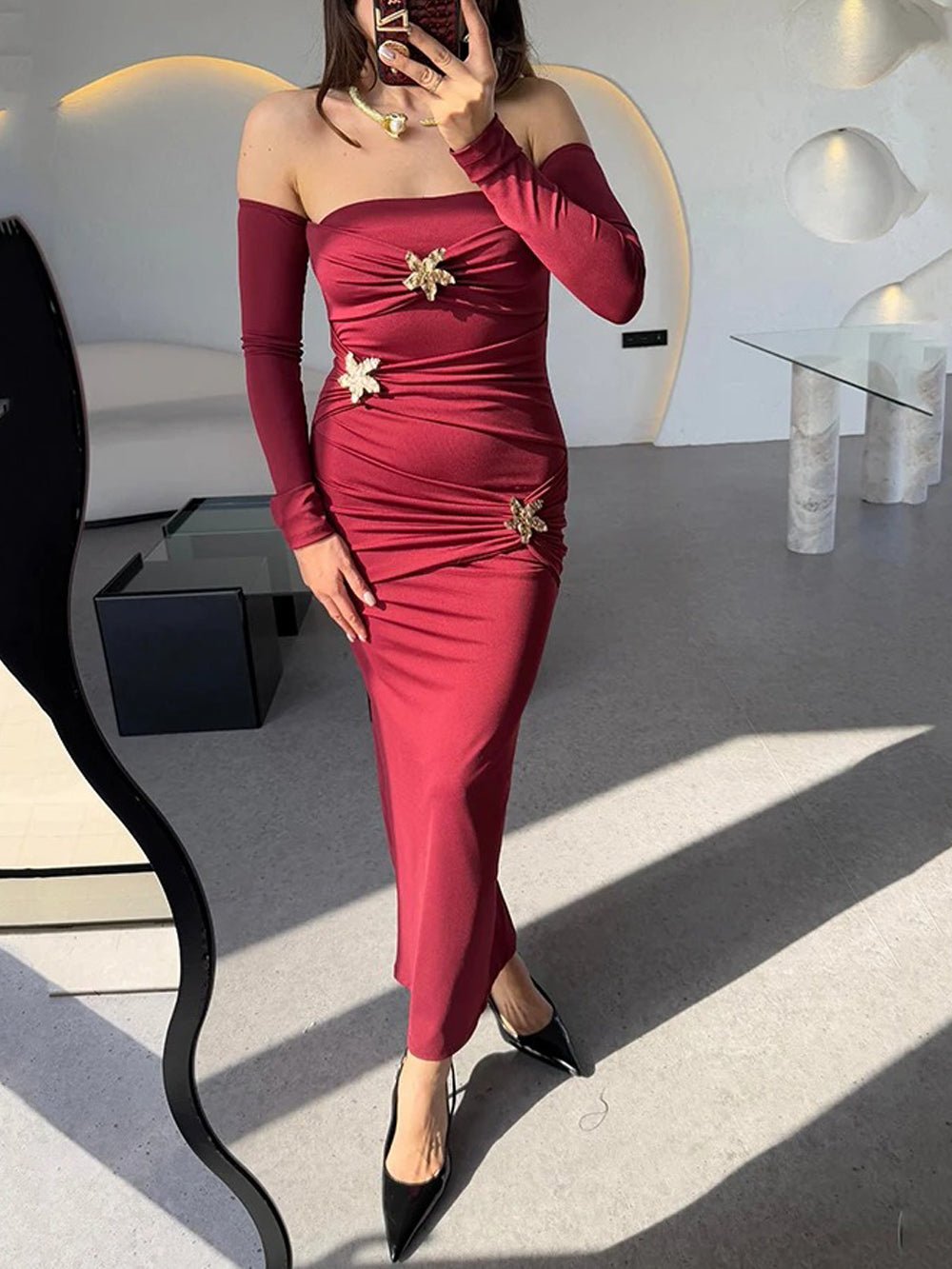 Penelope Backless Maxi Dress