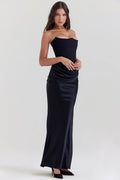 Rosario Aesthetic Luxury Maxi Dress Chic Silhouette Collection