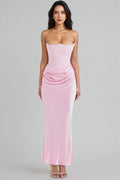 Rosi Strapless Corset Maxi Dress