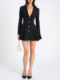 Phoebe Long Sleeve Mini Dress
