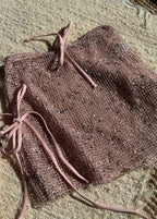 Aurelia - 3-Piece Textured Bikini Set with Skirt Cover-Up
