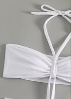 Liora - Cut-Out One Piece Swimsuit with Tie Detail