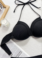 Capri Coast - Textured Push-Up Bikini Set