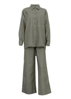 Mila - Striped Two-Piece Lounge Set