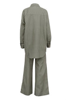 Mila - Striped Two-Piece Lounge Set