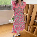 Secret Garden Collar Floral Dress