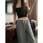 Plaid High Waist Baggy Pants