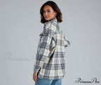 Plaid Shacket - Chill Out