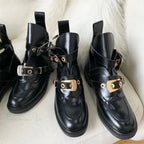 Platform British Style Retro Chelsea Gothic Boot