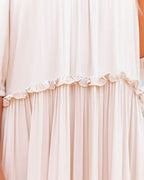 Pompeii Ruffle Tiered Maxi Dress Cream