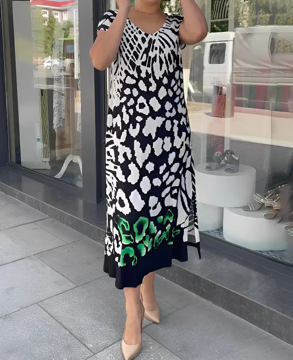 Germana Casual and Stylish Summer Dress for Women Modern Trendy Look