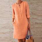 Eulalia Effortless Spring/summer Dress Chic Silhouette Collection