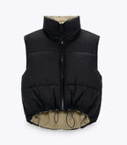 Cardigan Waistcoat Thick Sleeveless Coat