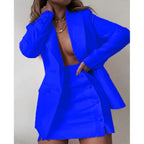 DressBetty - Fashion Women Streetwear Candy Colour Coat + Shorts Set