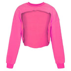 Irregular Cut Out Streetwear New Oneck Hoodies