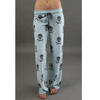DressBetty - Women's Skull Printed Bread Pants