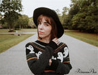 Pumpkin Knitted Pullovers Sweaters