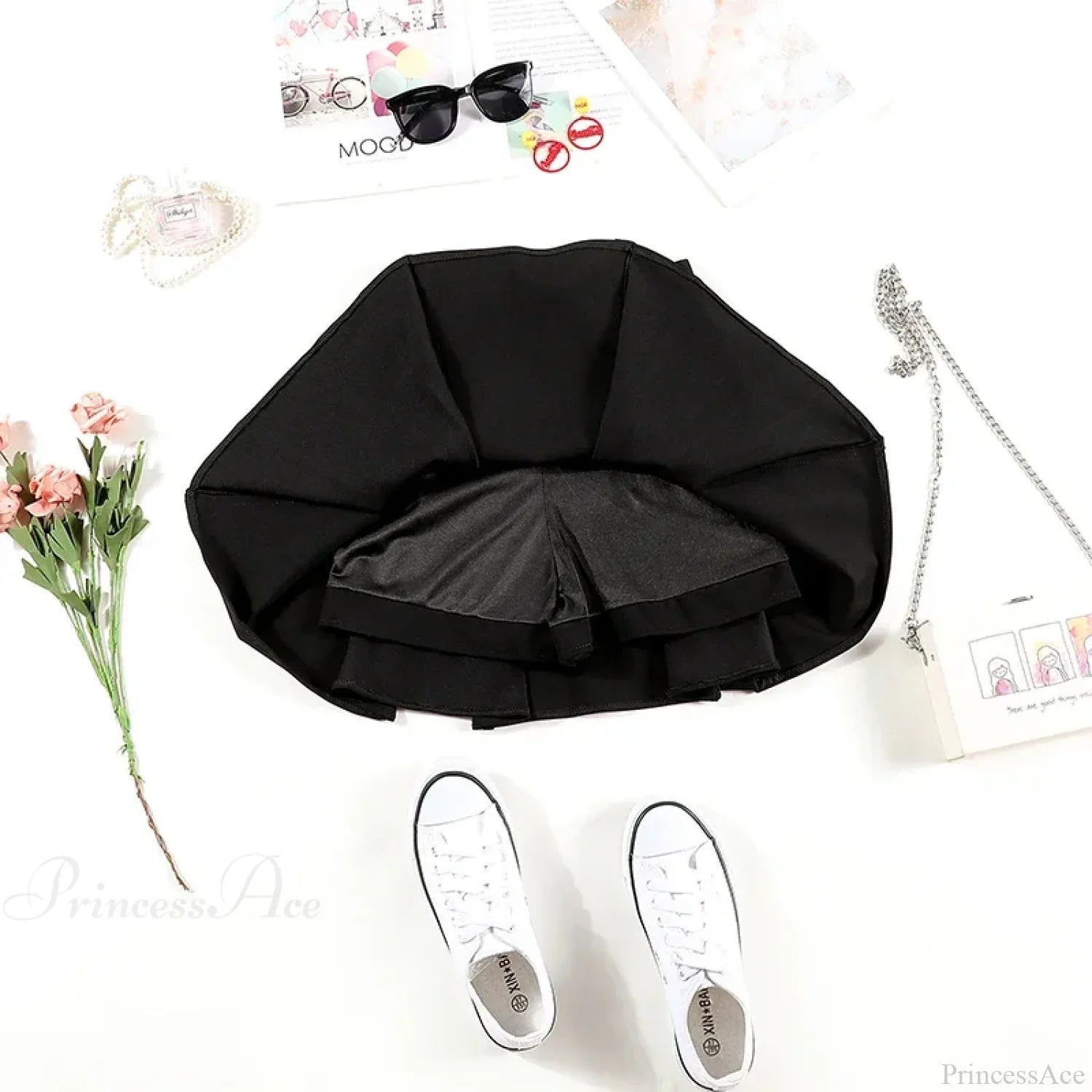 Punk Stud Retro Harajuku Skirt