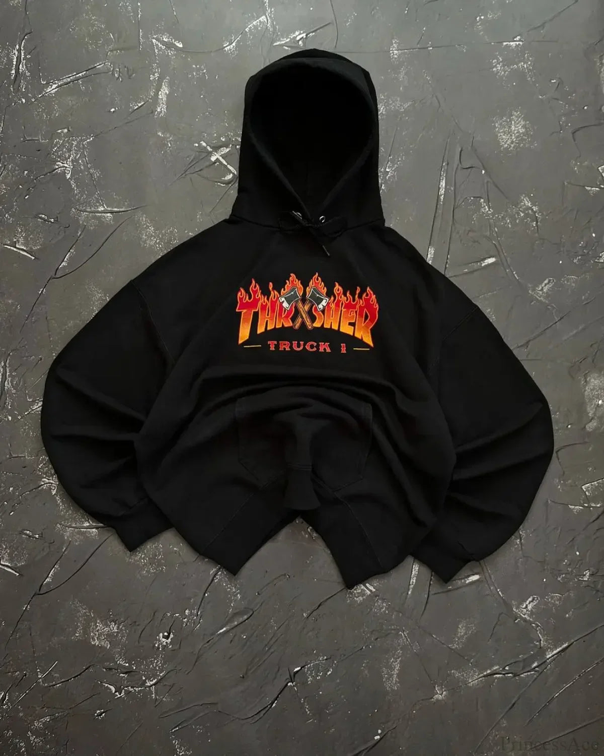 Punk Style Vintage Loose Sweatshirt