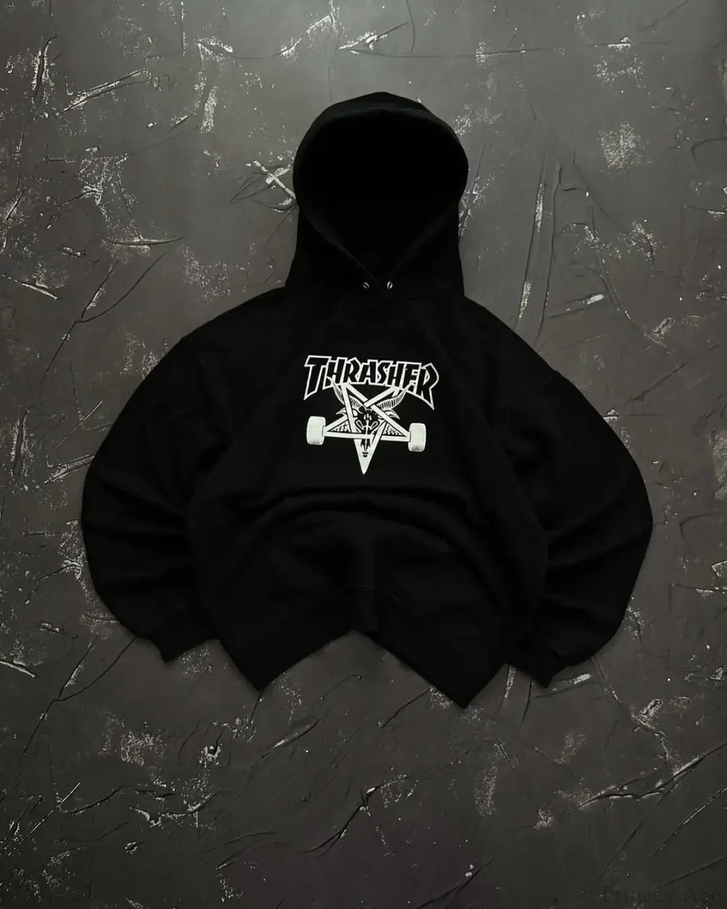 Punk Style Vintage Loose Sweatshirt