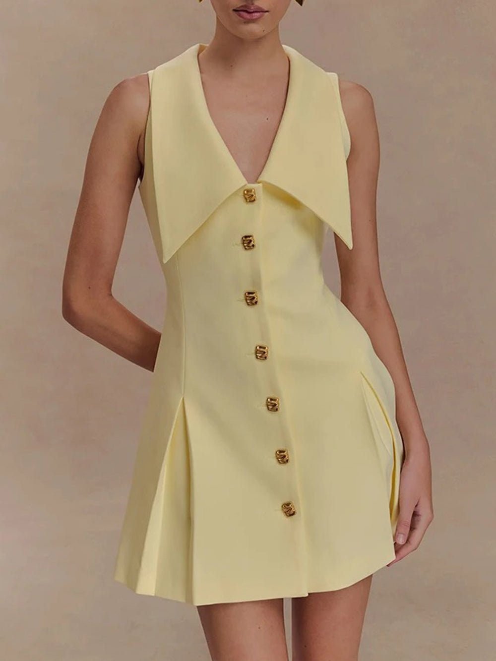 Rachel Sleeveless Mini Dress