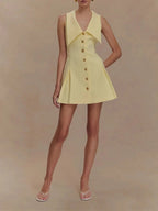 Rachel Sleeveless Mini Dress