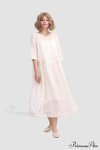 Ramona Dress in Ramie fabric