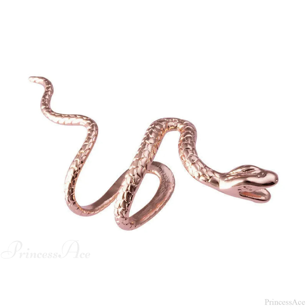Rebel Dark Serpent False Cartilage Clip Earring