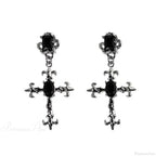 Rebellious Dark Scorpion Metallic Serpent Clip Earring