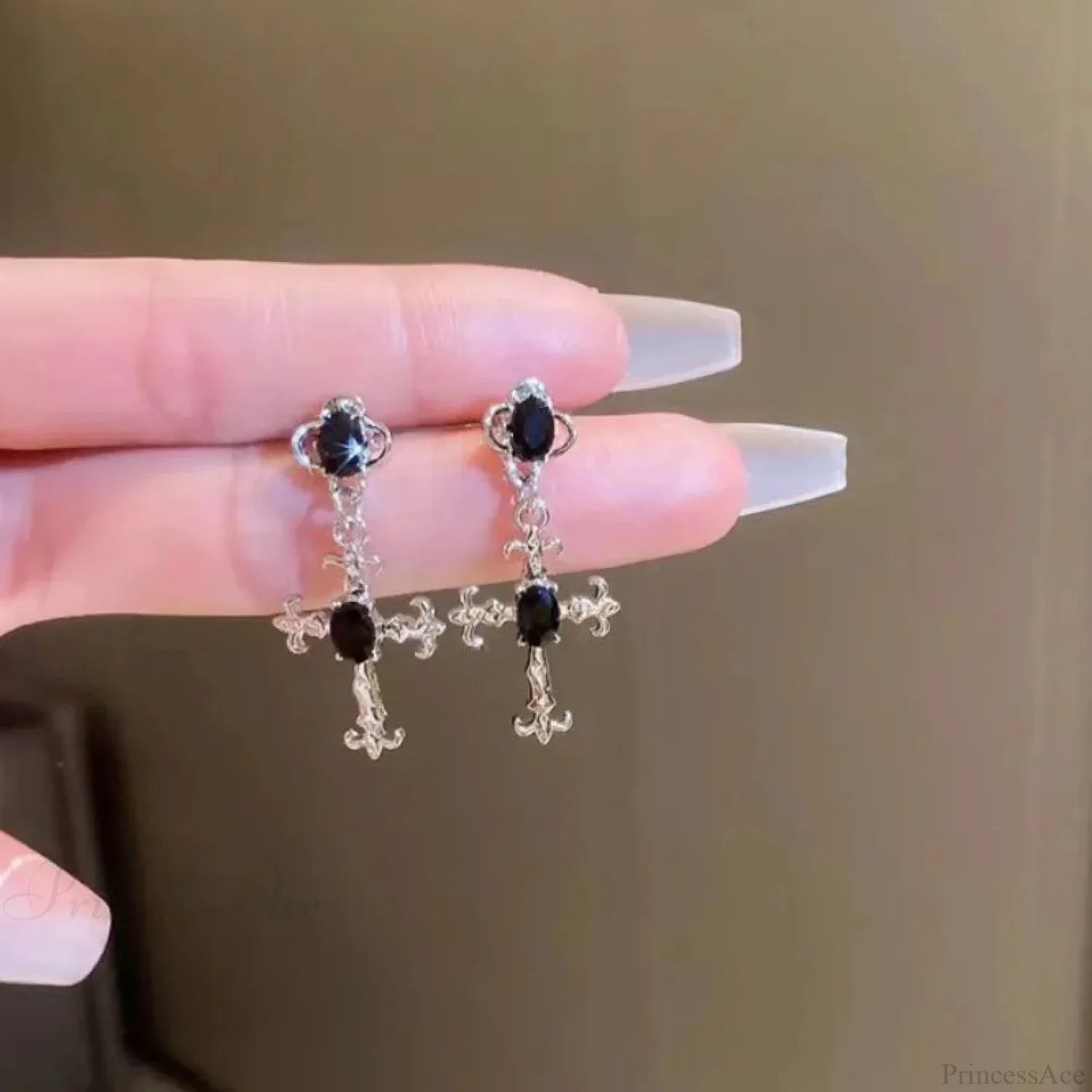 Rebellious Dark Scorpion Metallic Serpent Clip Earring
