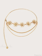 Rebellious Dark Urban Layered Waist Chain Belt