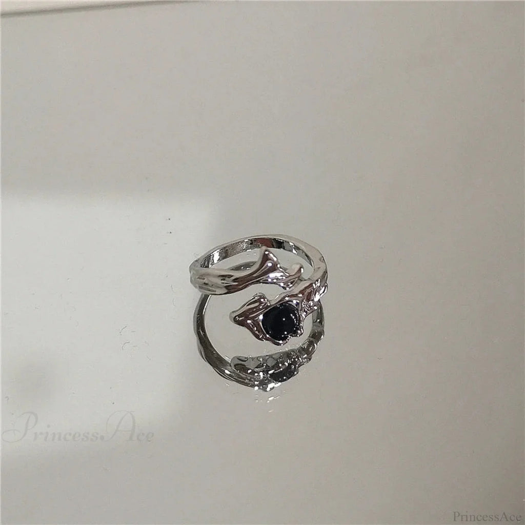Rebellious Harajuku Dark Ring