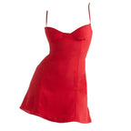 Florence Satin Mini Dress