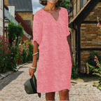 Jane Boutique Floral Design Dress, V Neck, Women's Formal Dresses Evening Wear Edit