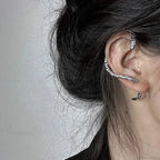 Reptile Rebellious Clasp Earring Without Piercing