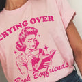 Retro Fantasy Romance Reader Graphic T-shirt