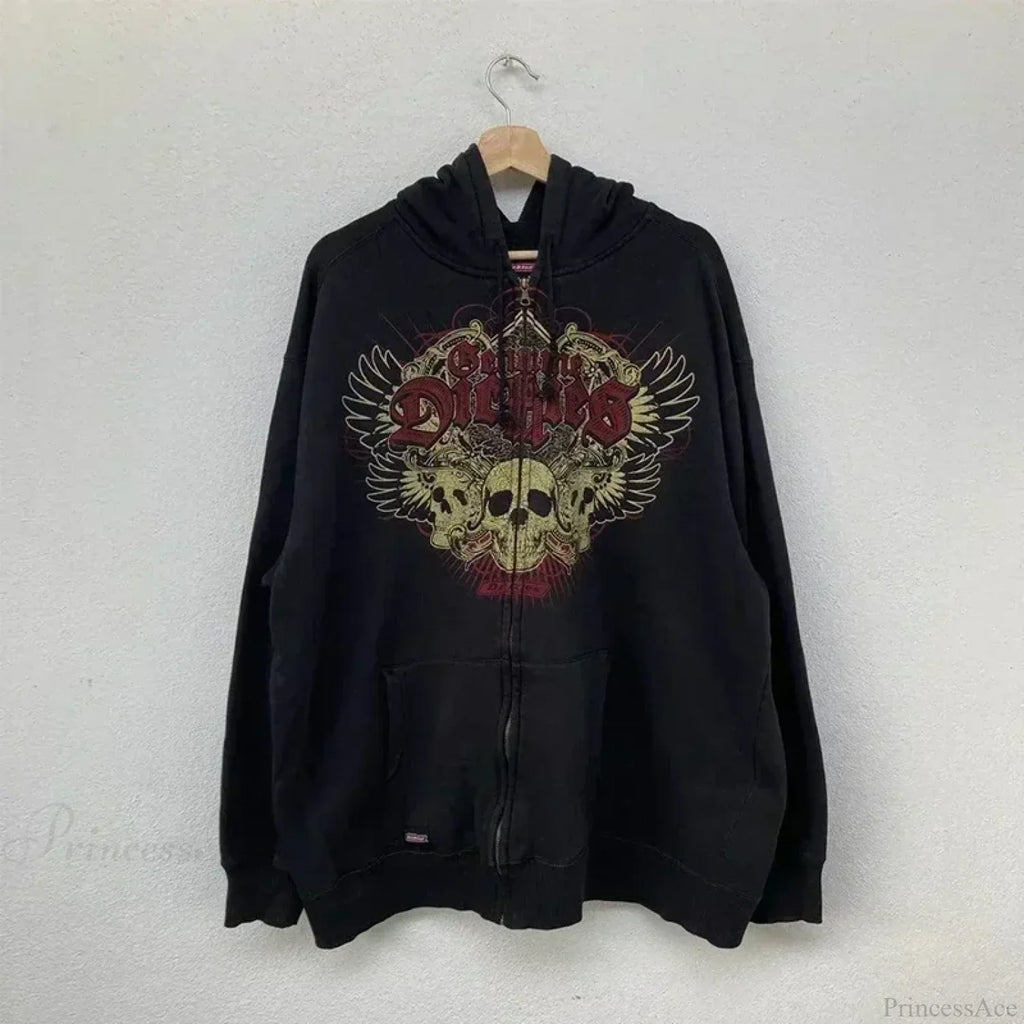 Retro Punk Fall Hoodie
